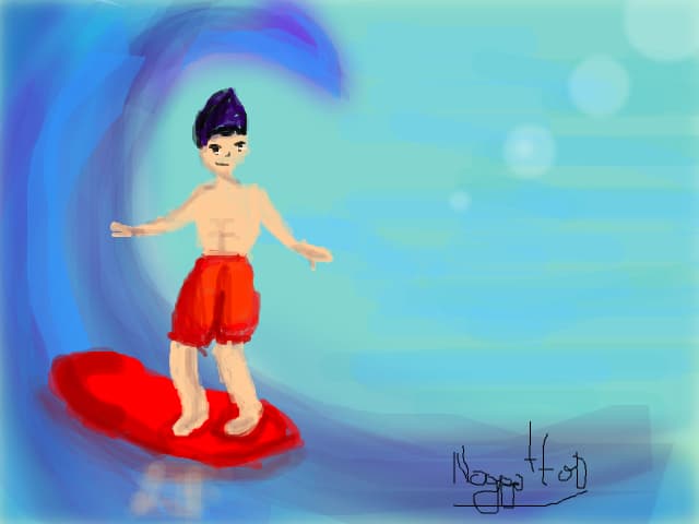 surfing
