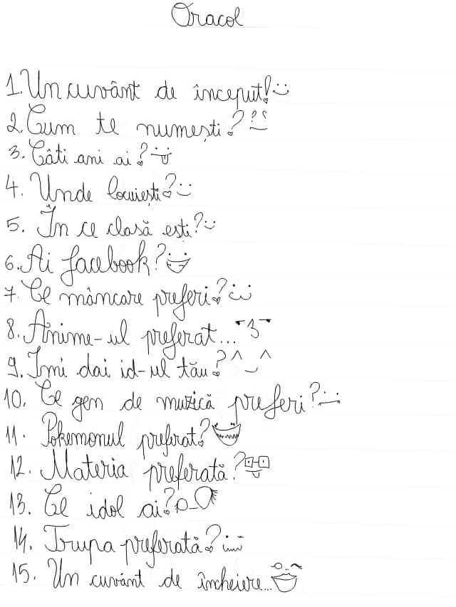 Oracol...