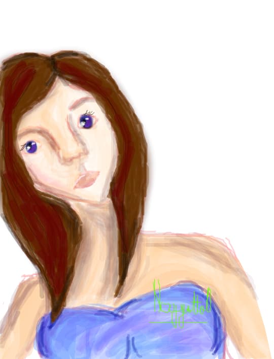 a girl