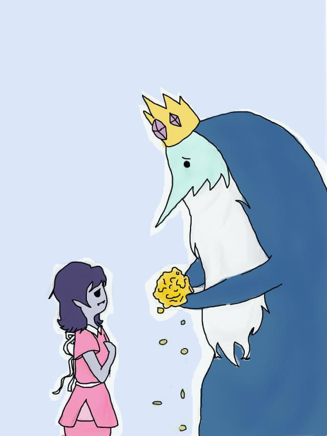 little marceline and ice king