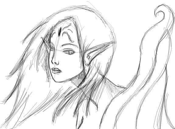 Elf Sketch