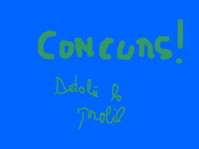 concurs!!detalii la profil