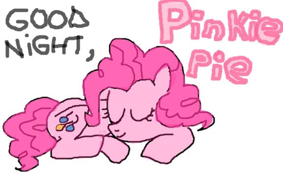 Good night, Pinkie Pie!