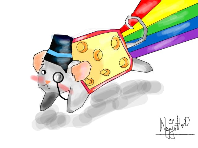 Nyan mouse