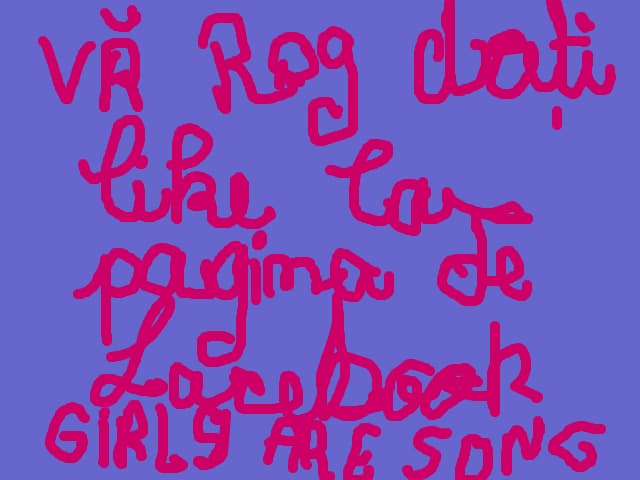 Va rog dati like la pagina de Facebook Girls are Song