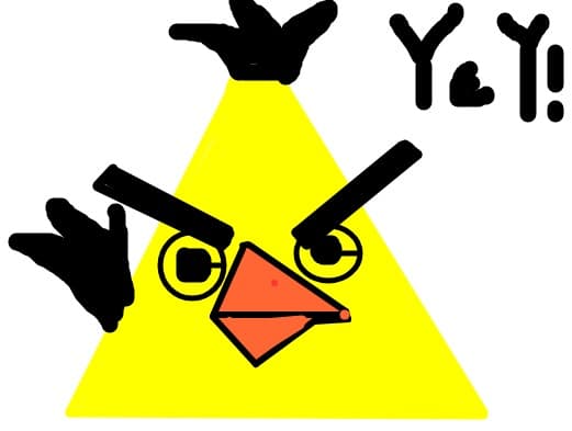 Angri Bird Galben