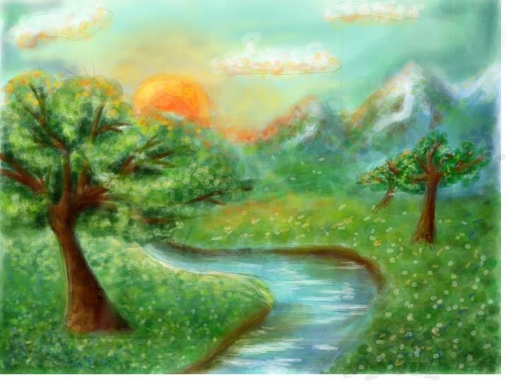 Spring Sunset