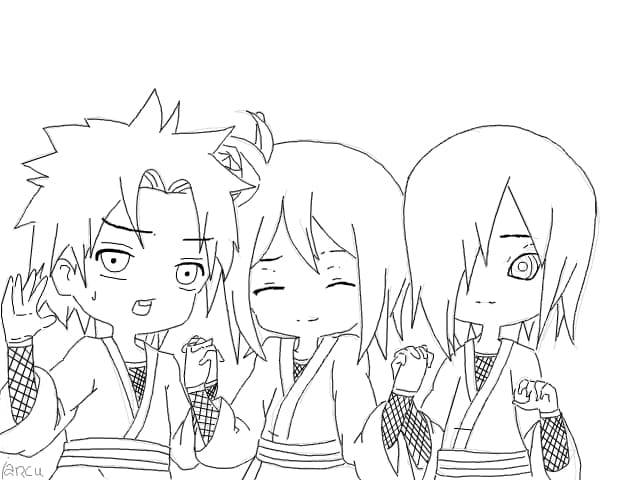Yahiko,Konan si Nagato