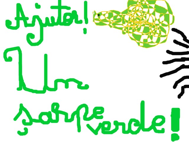 UN SARPE VERDE