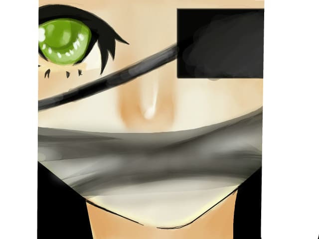 Green eye