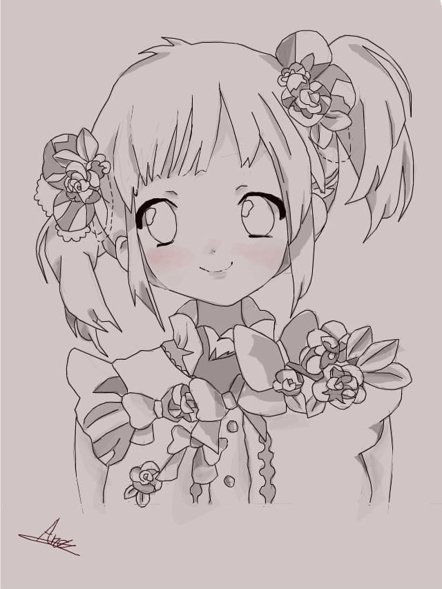 Too lazy to color it.