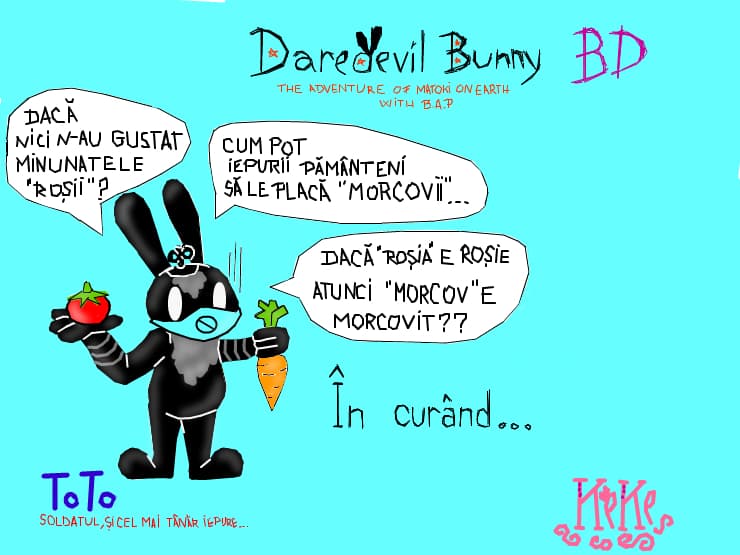 Daredevil Bunny BD in curand..