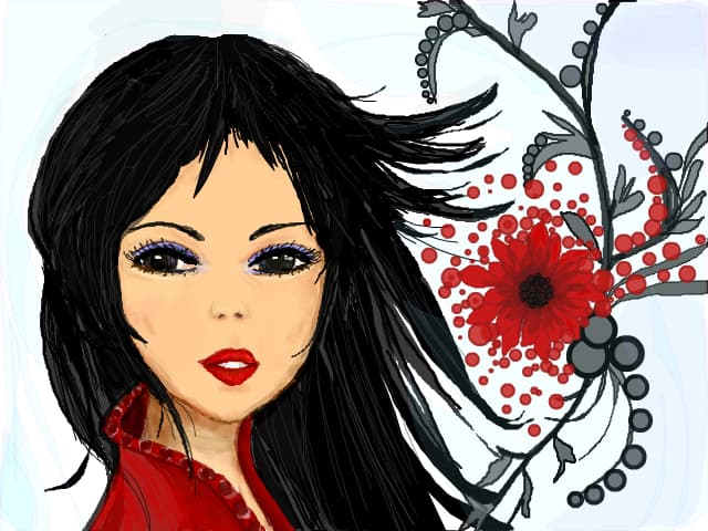 red girl