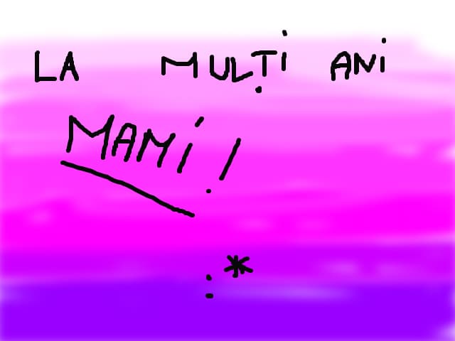 la multi ani mami !