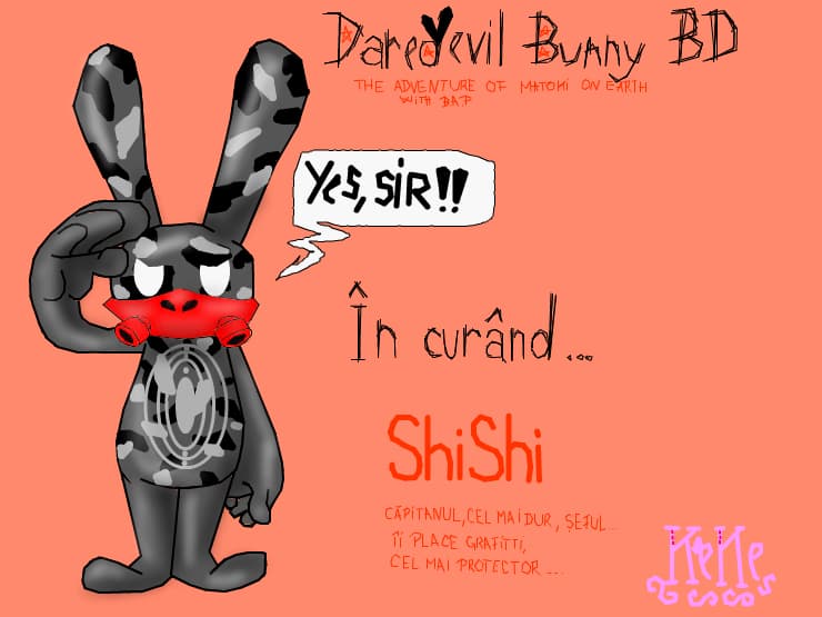 Daredevil Bunny in curand...