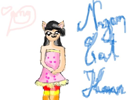 Nyan cat human