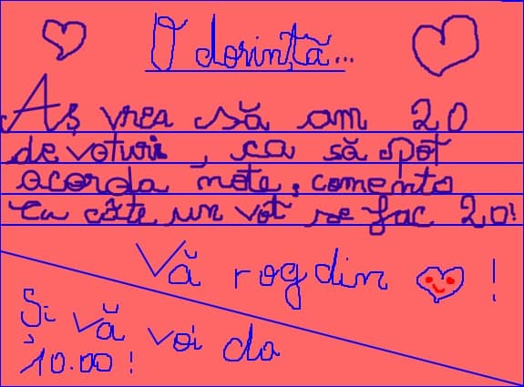 o dorinta.....