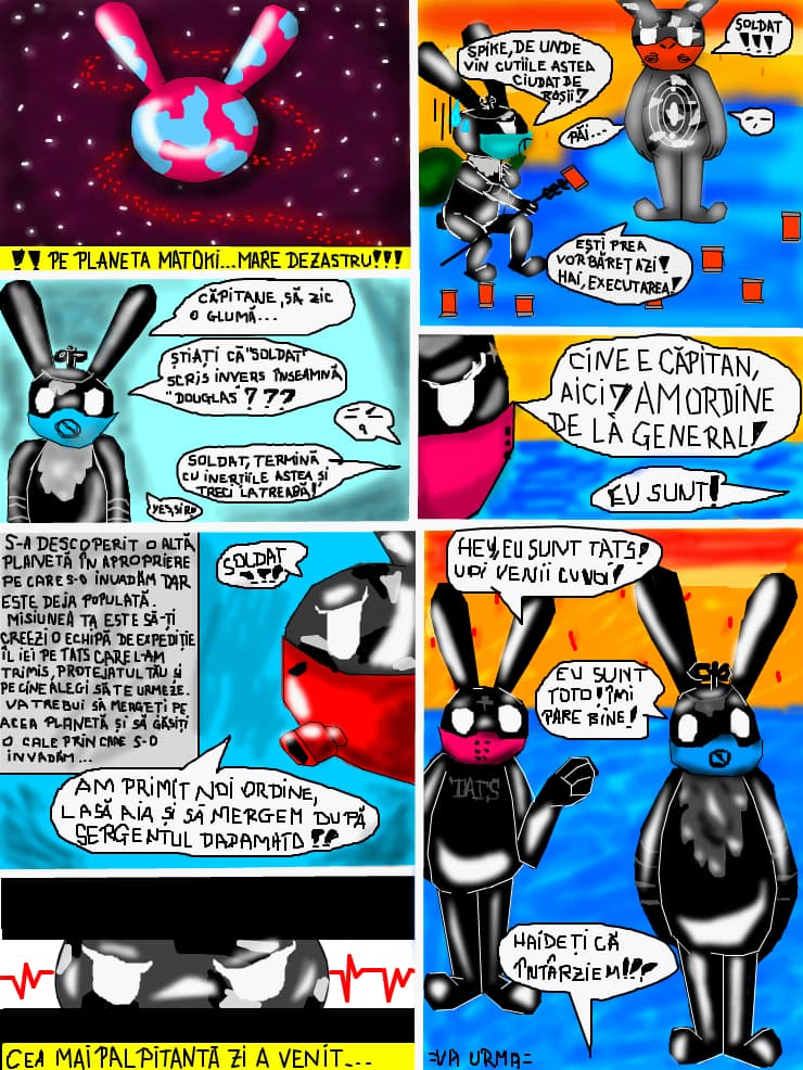Daredevil Bunny the adventure of matoki on earth with B.A.P Ep.2 part 2