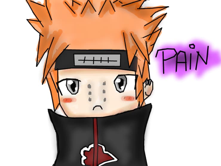 Chibi Pain from Akatsuki :3