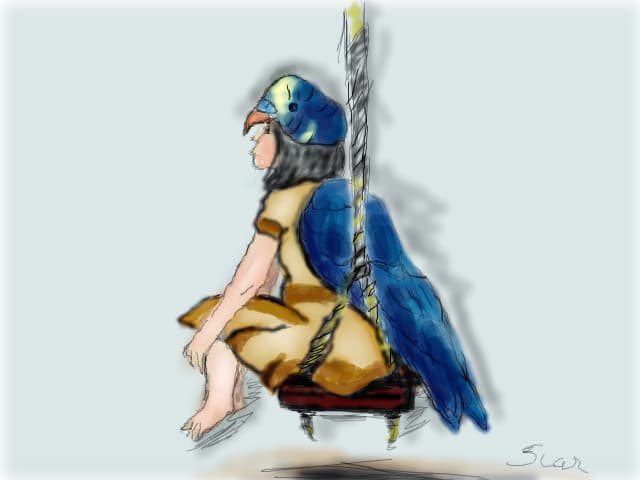 I am a bird...