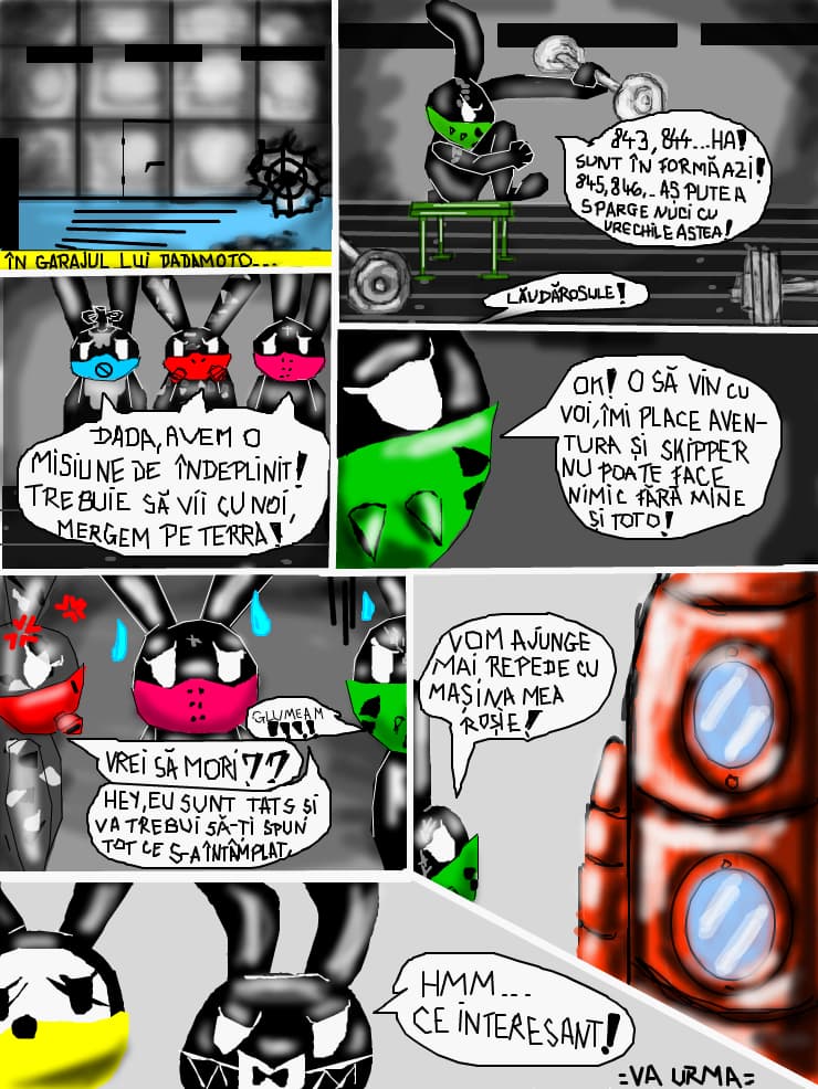 Daredevil Bunny the adventure of matoki on earth with B.A.P Ep.3 part1