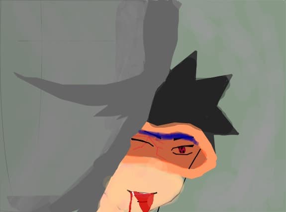 obito (cam cu cateva secunde inainte sa merleasca)