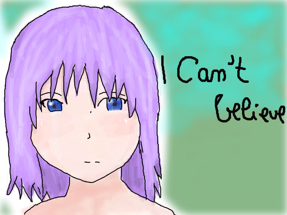i can\'t believe .....