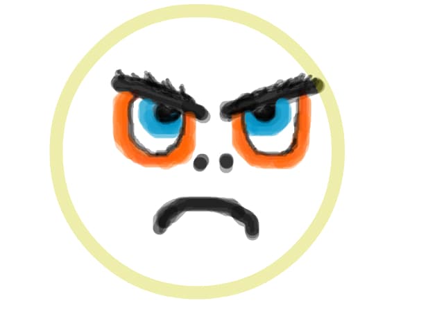 angry