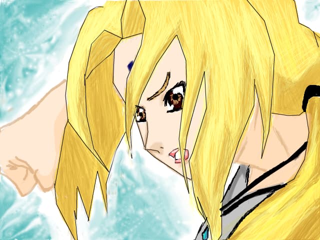Tsunade :  I will crush you ! 