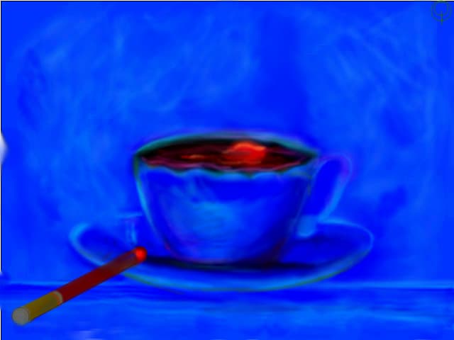 blue