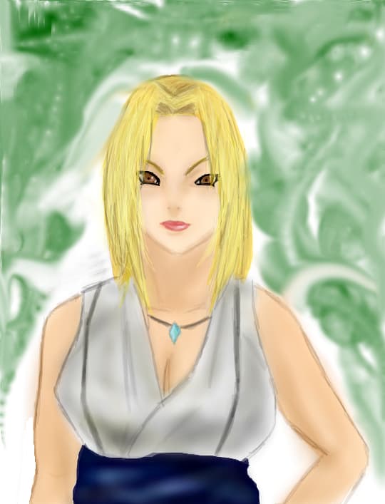 semi-realistic Tsunade