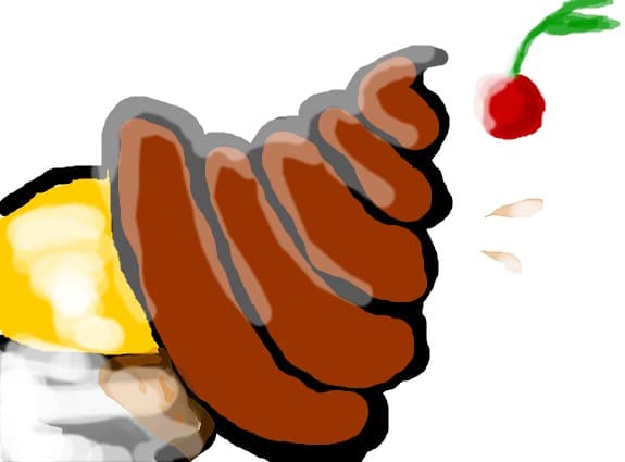 am incercat sa fac o combinatie dintre suc si inghetata dar...