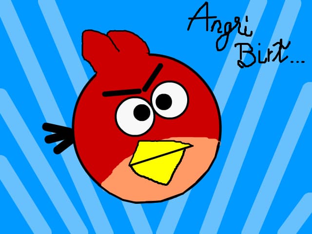 angri birt