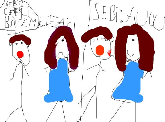 Eu sunt aia care a dat o palma lui sebi