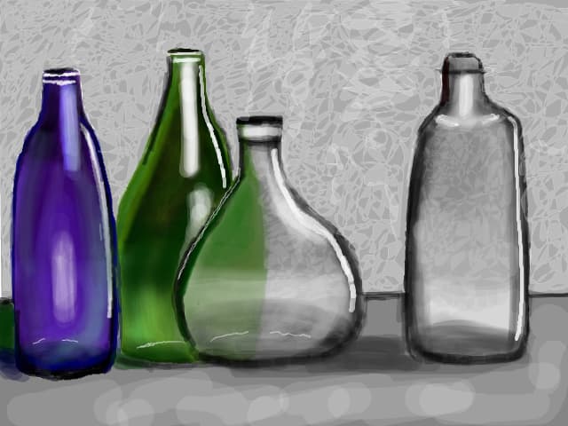 4 sticle..