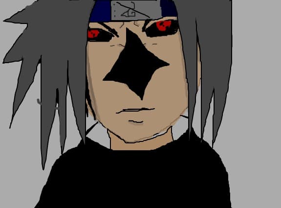 Sasuke Uchiha Curse Mark level 3
