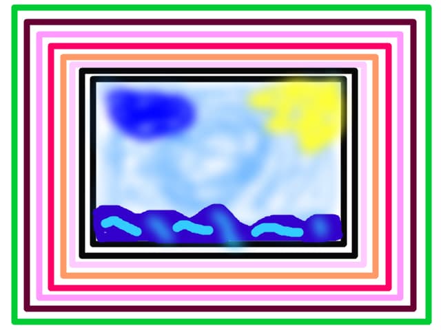 Tablou pe mare