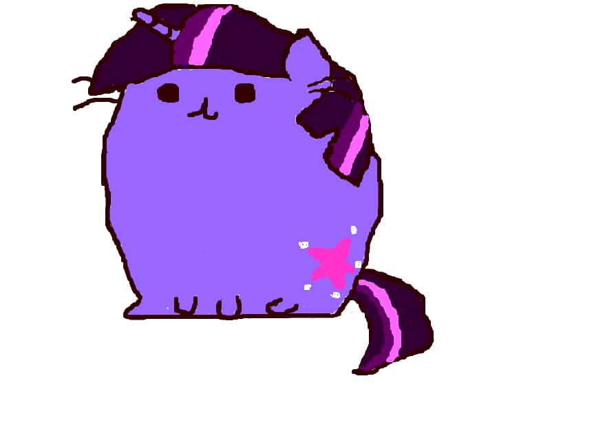 My little Pusheen-Twilight Hairball