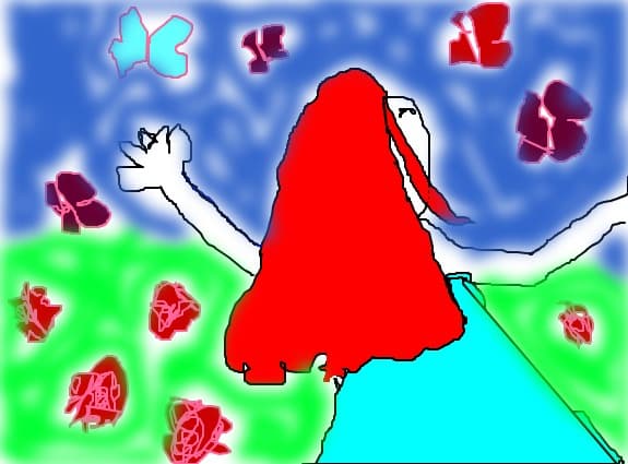 Erza-San in lumea fluturilor