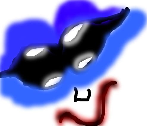 Voi ce vedeti? Niste buze si dinti sau o masca?
