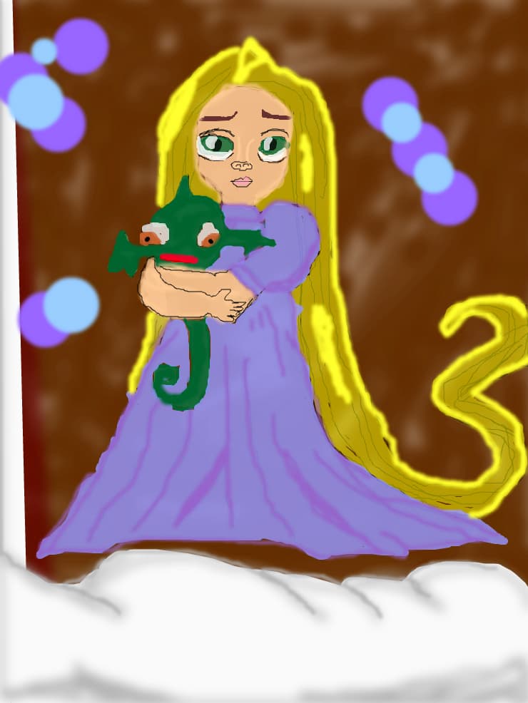 Child Rapunzel