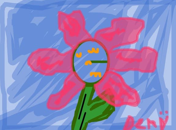 o oarecare Floare