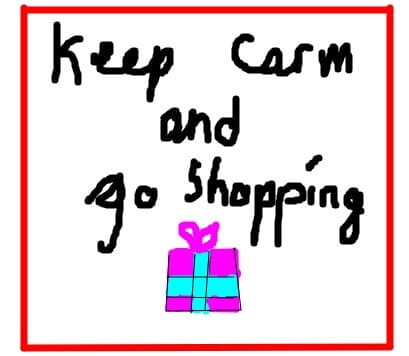 keep carm and go shopping