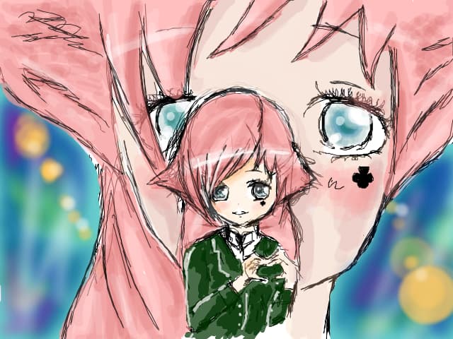 random anime drawing