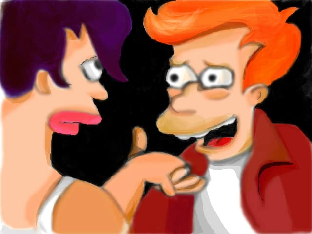 Fry leela
