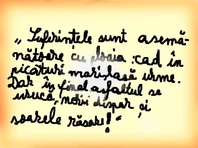 lectie de viata
