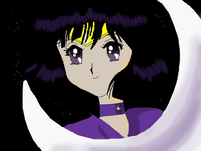 Sailor Saturn..