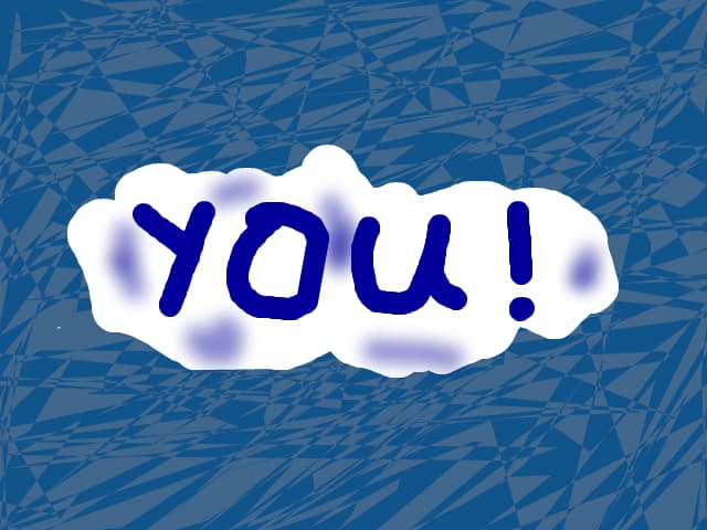 you