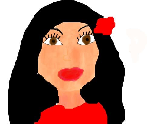 a brunnete girl