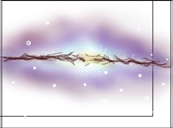 Galaxie din profil